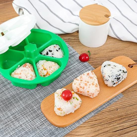Форма для суши Yousheng, треугольная форма для онигири, коробка для бэнто, японский набор для приготовления суши, пресс-форма для суши, коробка для рисовых шариков
