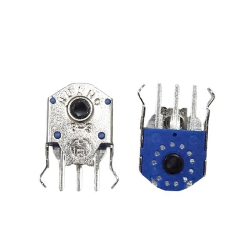 2 шт. Металлические энкодеры колеса мыши HUANO 8 мм Механизм с синими сердечниками для GPROX Superlight