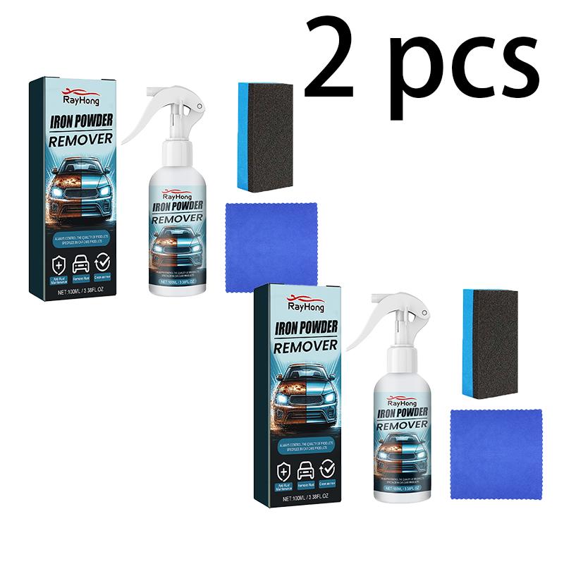 RAYHONG Набор для удаления железного порошка с автомобиля, очиститель ржавчины для автомобильной краски, шин, пятен, восстановитель ржавчины
