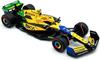 Bburago 2024 Модель F1 McLaren MCL38 Senna Memorial Color Lando Norris Race Sports Car Mini Car Diecast Car Complete Product Senna 1/43 #4 18-38214