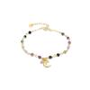 Bracelet - Luxenter - Duk - Argent 925 - Or Jaune 18K - Cristal Multicolore