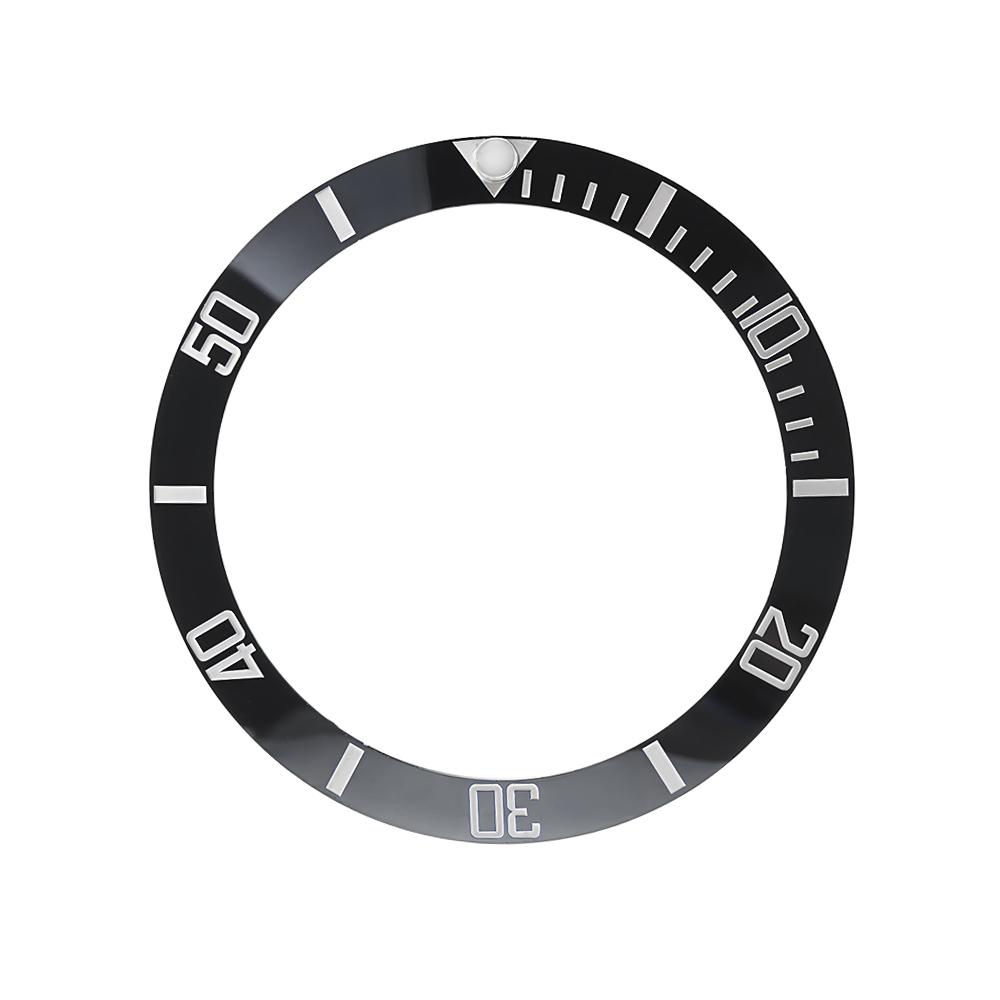38 мм Керамический Сплав Вставка Безеля Кольцо Наклон для Корпуса Часов Water Ghost NH35 NH36 для GMT Дайвинг Мужские Часы Деталь Аксессуары