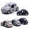 Alloy Pullback Car Retro Style Sports Car Model Gift Cake Decoration