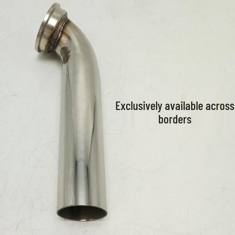 Stainless Steel Car Exhaust Pipe for 35-38mm V-band Wastegate Actuator