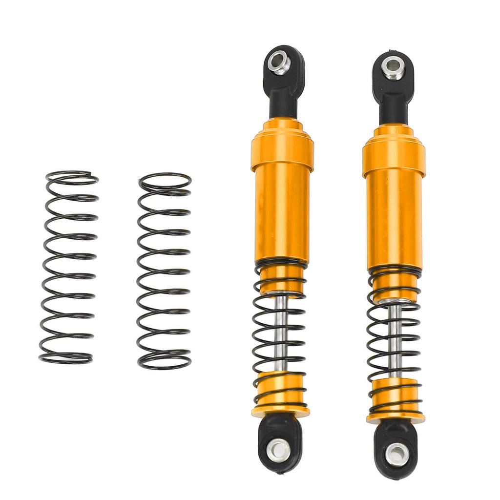 85mm Damper RC Shock Absorber Set Aluminum Alloy Metal 85mm RC Damper Set with Spring Replacement for SCX10 1/10 RC Car Model