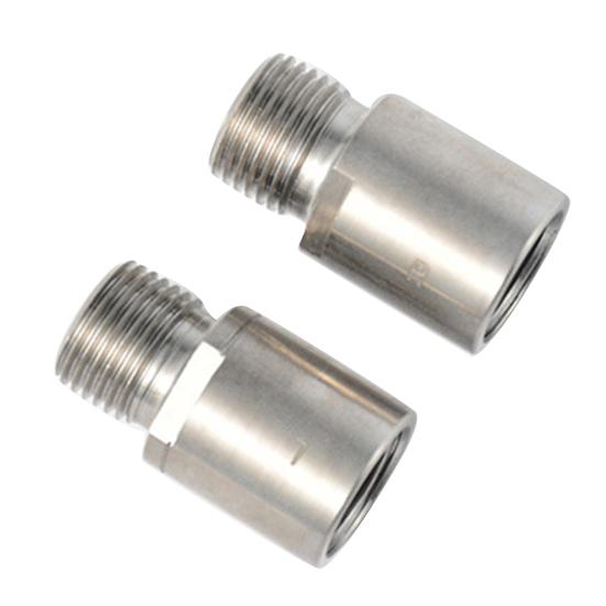 2Pcs/Set Left Right Pedal Extenders Spacers Adapters Anti-rust Effort Saving Waterproof Adapters