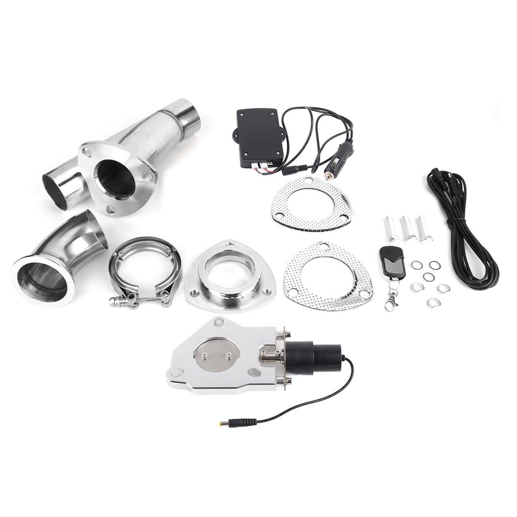2.25inch Car Modification Universal Electric Exhaust Valve Remote Control
