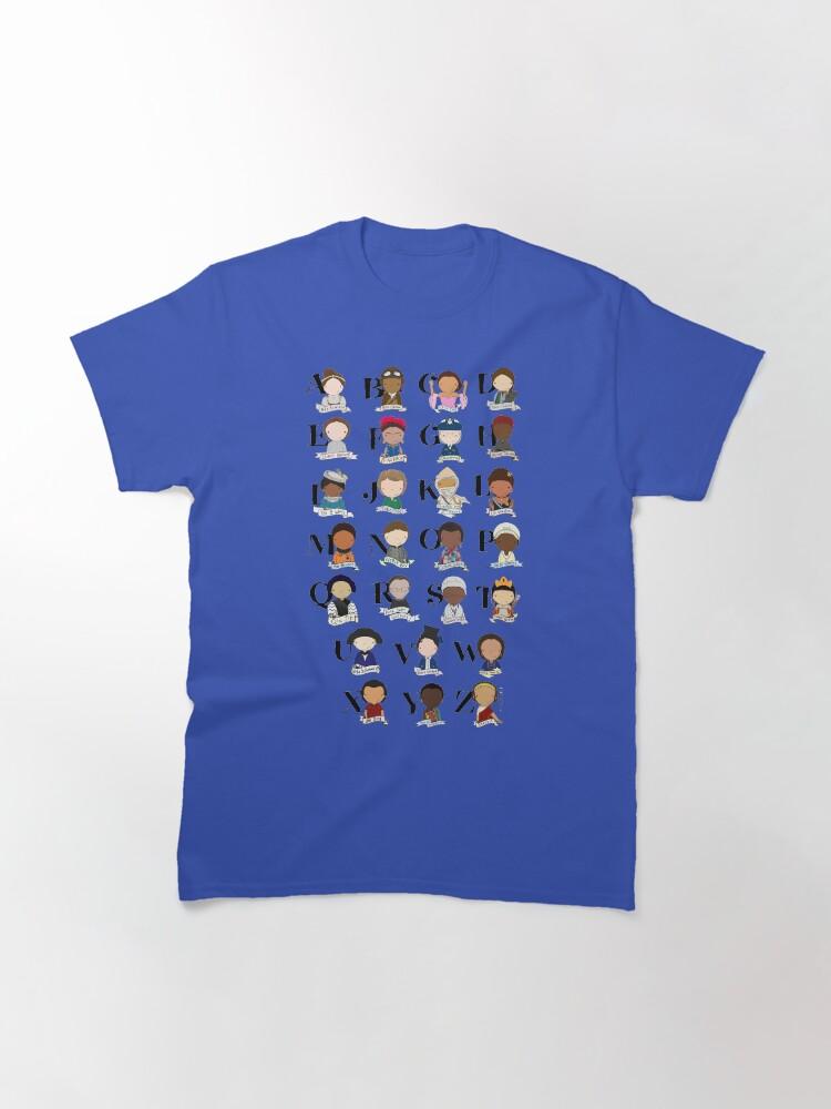 ABC Awesome Woman Alphabet Classic T-Shirt