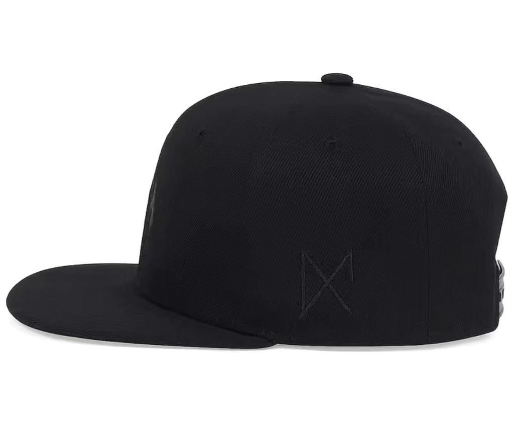 Sproutsy Men's Flat Baseball Cap with Fire Flame Design (Red)