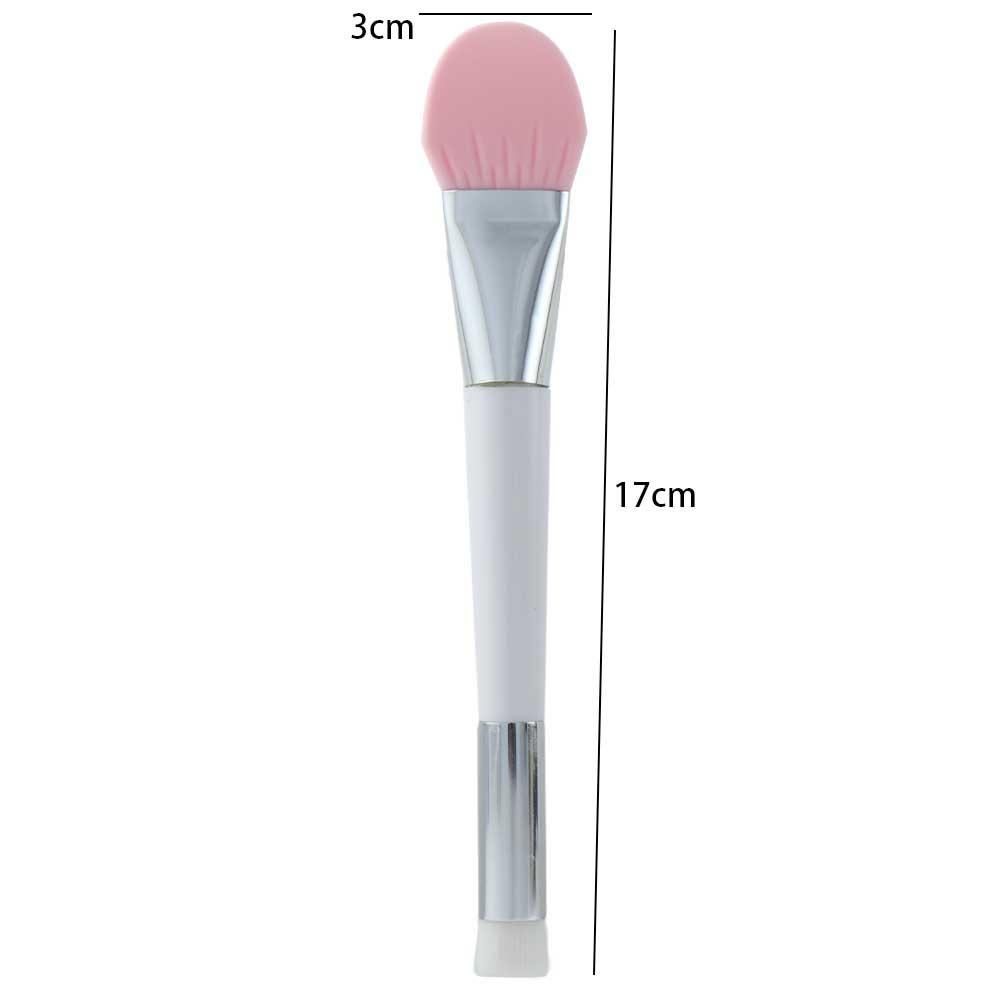 3 Colors Facial Makeup Brush Facial Mud Stirring Stick Makeup Applicator Double Head Mask Brush