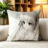 YYosuga no Sora Деревенский Город Школьница Квадратная Двусторонняя Печатная Наволочка Спальня Прикроватная Подушка Подушка для Дивана Чехол