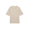 Nike Solid Color Logo Casual Crew Neck Short Sleeve T-Shirt Men Tops Light-Brown FN5983-203