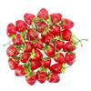Simulation Strawberry Craft Christmas Fake Strawberry Photography Props Artificial Fruit Home Decor