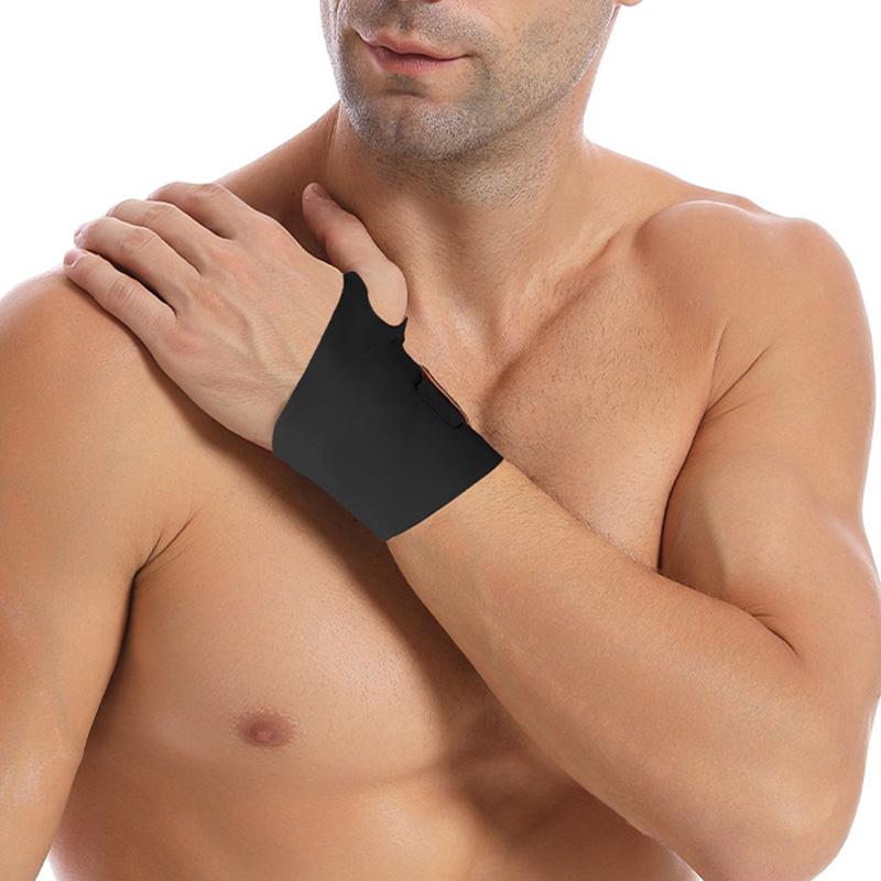 Поддержка запястья Регулируемая тонкая компрессионная защита запястья Облегчение боли при тендините Спортивный теннисный эластичный браслет