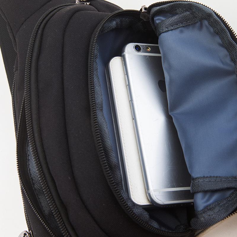 Сумка на пояс, мужская сумка через плечо, многофункциональная мужская спортивная нагрудная сумка, повседневная сумка для мобильного телефона, сумка через плечо