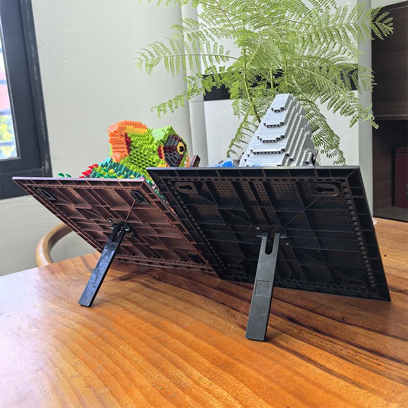 3D Строительные Блоки Голова Монстра Акулы Настенное Панно Блок DIY Животное Подвеска Настенный Декор Настенная Скульптура Декор Дома Игрушки Подарок