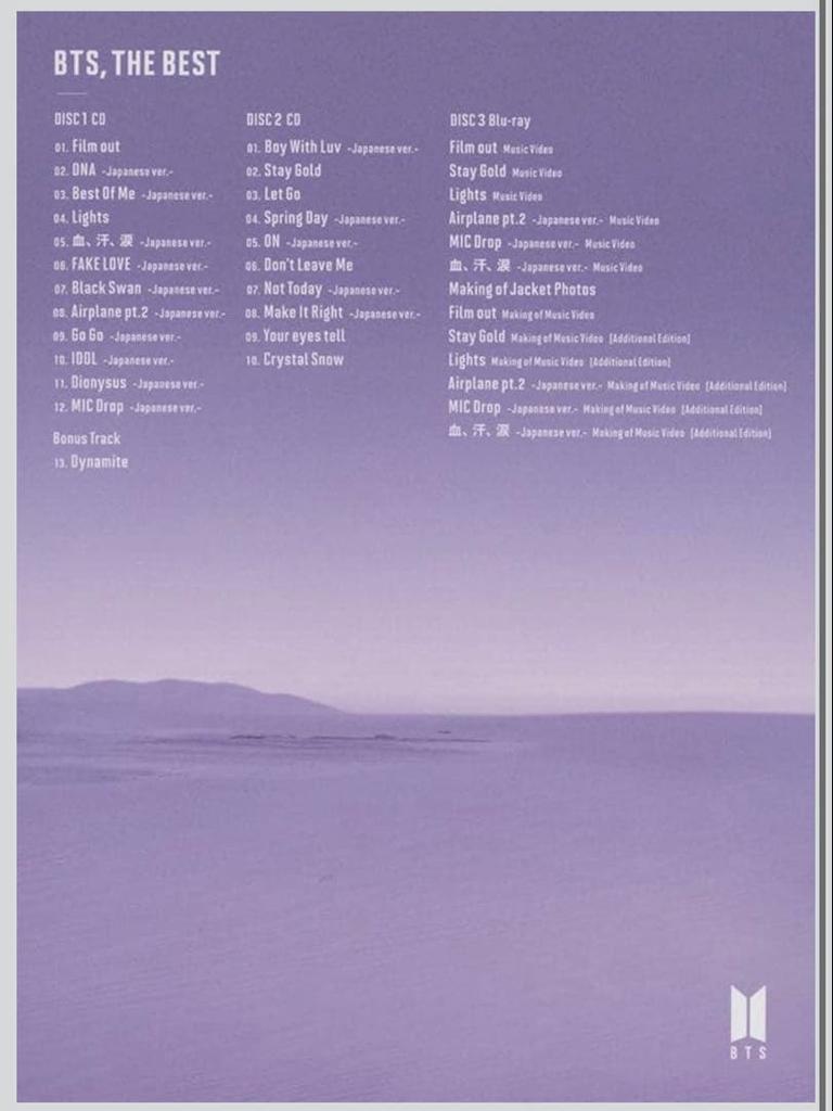 [Б/У] BTS, THE BEST набор из 3 CD