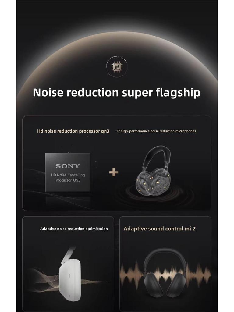 Премиальные беспроводные наушники с шумоподавлением Sony WH-1000XM6