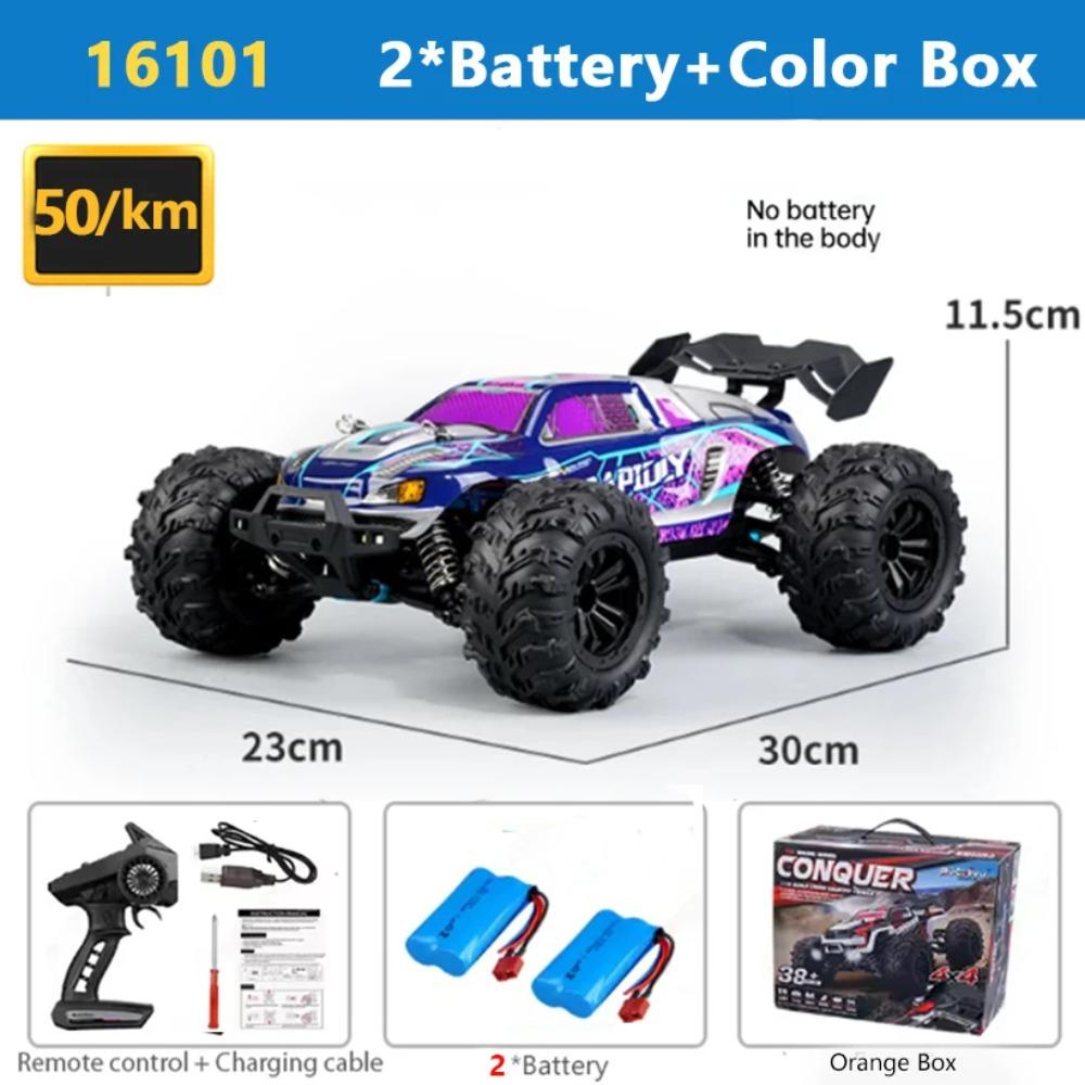 SCY 1:16 4WD Радиоуправляемая Машина 70 км/ч Или 50 км/ч Со Светодиодной Подсветкой 2.4G Пульт Дистанционного Управления Машины Высокоскоростной Дрифт Монстр 4x4 Грузовик для Детей Подарок