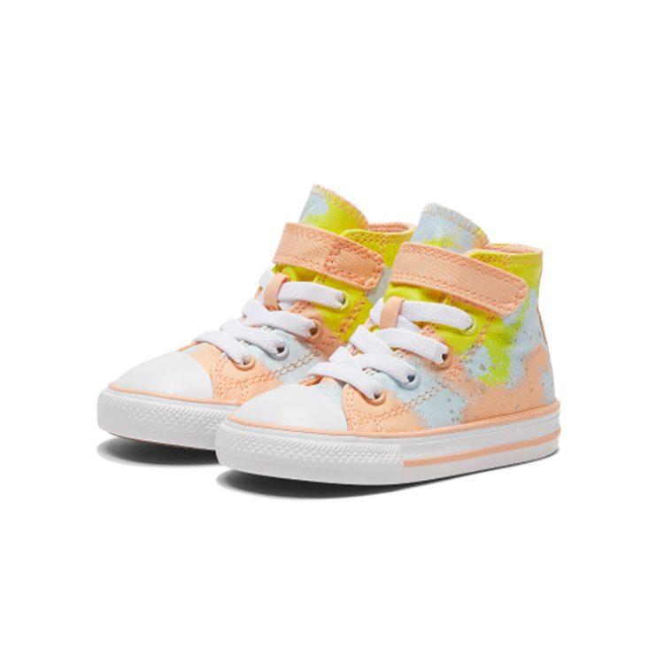 Converse Chuck Taylor All Star 1V Comfortable High top Toddler Shoes Blue Pink Infant And Toddler 767576C