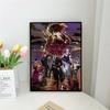 1 шт. Горячее аниме J-JoJo's Bizarre Adventure Самоклеящийся художественный постер Водонепроницаемая бумажная наклейка Декор для стен кофейни, бара, комнаты