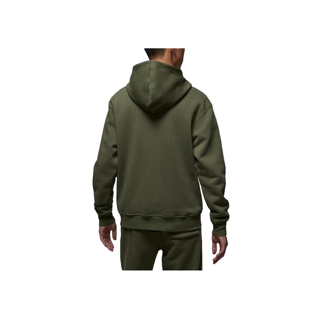 Jordan Теплая, удобная, приятная для кожи, мягкая, с капюшоном, с длинным рукавом, мужская толстовка, средне-оливковая HQ4644222