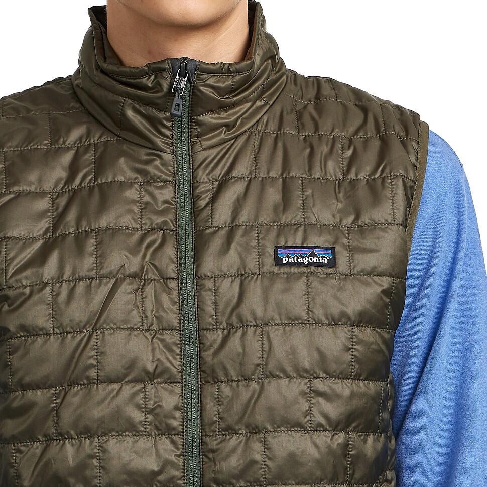 Куртка Patagonia Men's Nano Puff Vest (84242) basin green w/ tent green