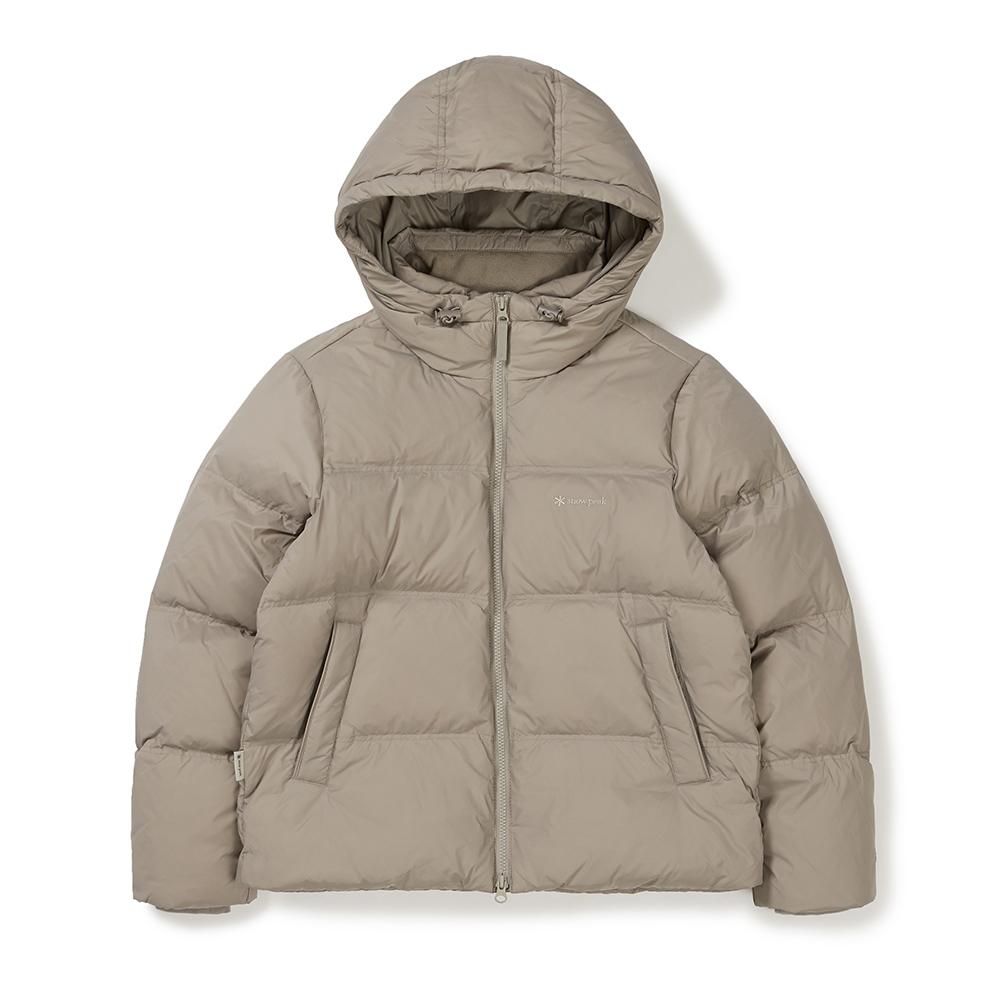 [Snowpeak] Tippyko Women's Hooded Heavy Goose Down Jacket Beige (S24WWTDJ05)