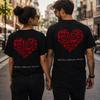 Garunisextdyed Animal Heart Graphic Tee Vintage Pet Lover Shirt Unisexs Highquality Tshirt Fashion Trend Casual And Comfortable