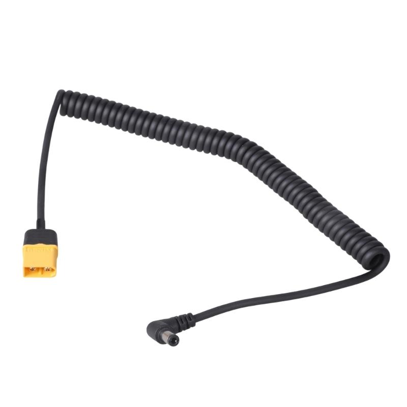 Разъем XT60 Папа/Мама на 5.5x2.5mm 5525 Пружинный Адаптер Питания для Паяльника Кабель-переходник Аксессуары