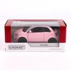 Kinsmart Fiat 500E Pastel Pink Die-Cast Model Car