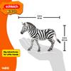 Schleich Животные Зебра Возраст Реалистичная Игрушка Животное 14810 (женский) Фигура, 3+,