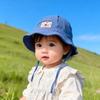 Solid Color Baby Sun Hat Thin Fisherman Cap Sweet Kids Sun Cap  Summer