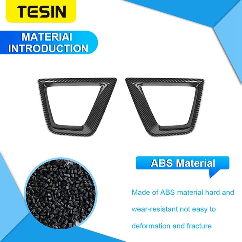 TESIN автомобильный передний указатель поворота, декоративная лампа, накладка для Jeep Renegade 2022 2023, внешний вид