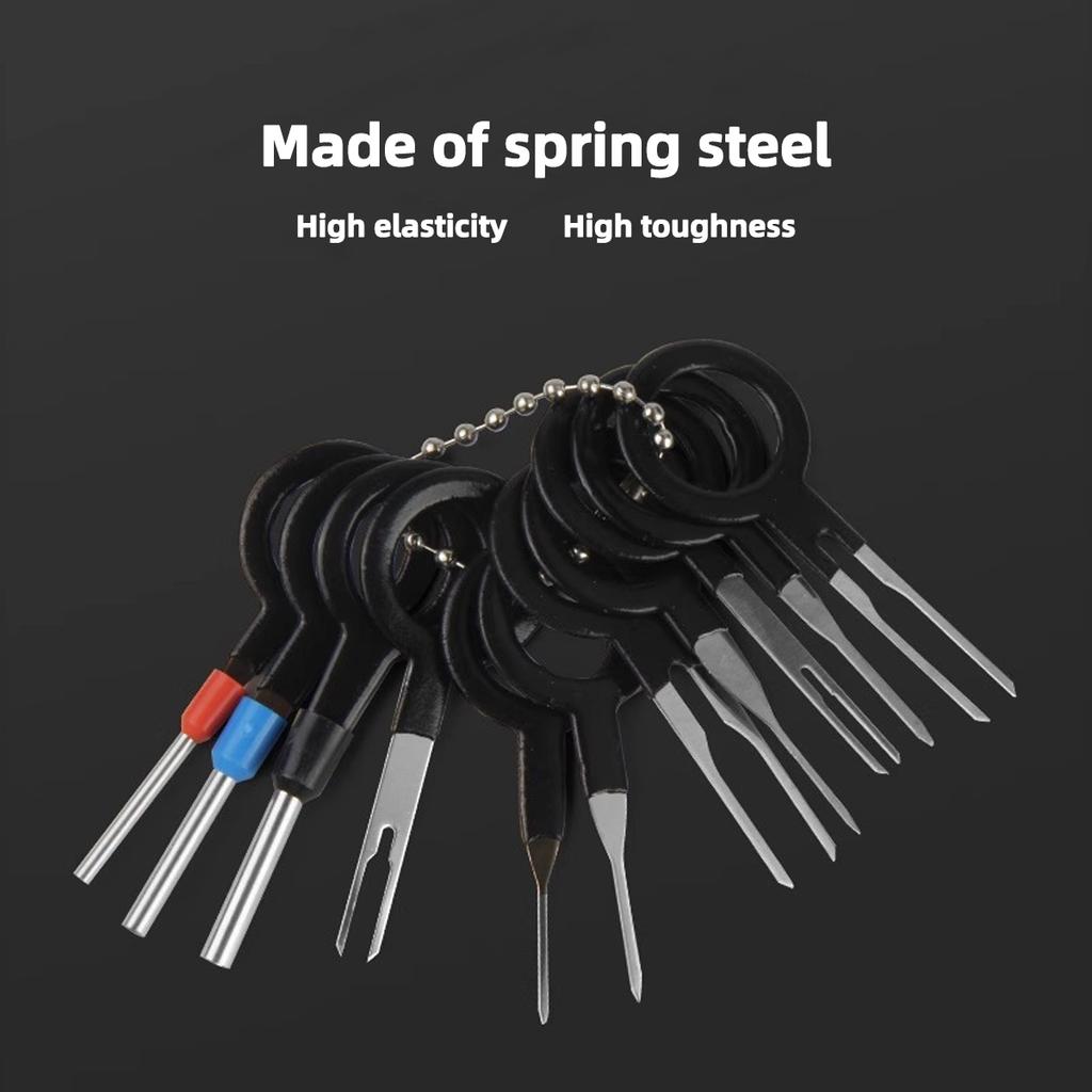 Набор инструментов для извлечения клемм 41 шт. Инструмент для распиновки Электрический разъем Инструмент для извлечения пинов Экстрактор пинов Инструмент для извлечения клемм Se