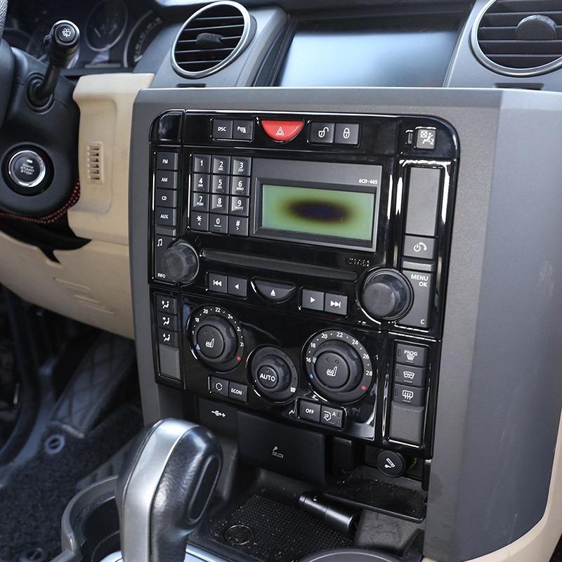 Для Land Rover Discovery 3 LR3 2004-2009 ABS Автомобиль Центральное Управление Кнопка Режима Рамка Декоративная Наклейка Автомобильные Аксессуары