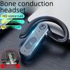 Беспроводная гарнитура с костной проводимостью V28: Большая батарея, цифровой дисплей, голосовое управление, не внутриканальные наушники, идеально подходят для спорта и бизнеса.