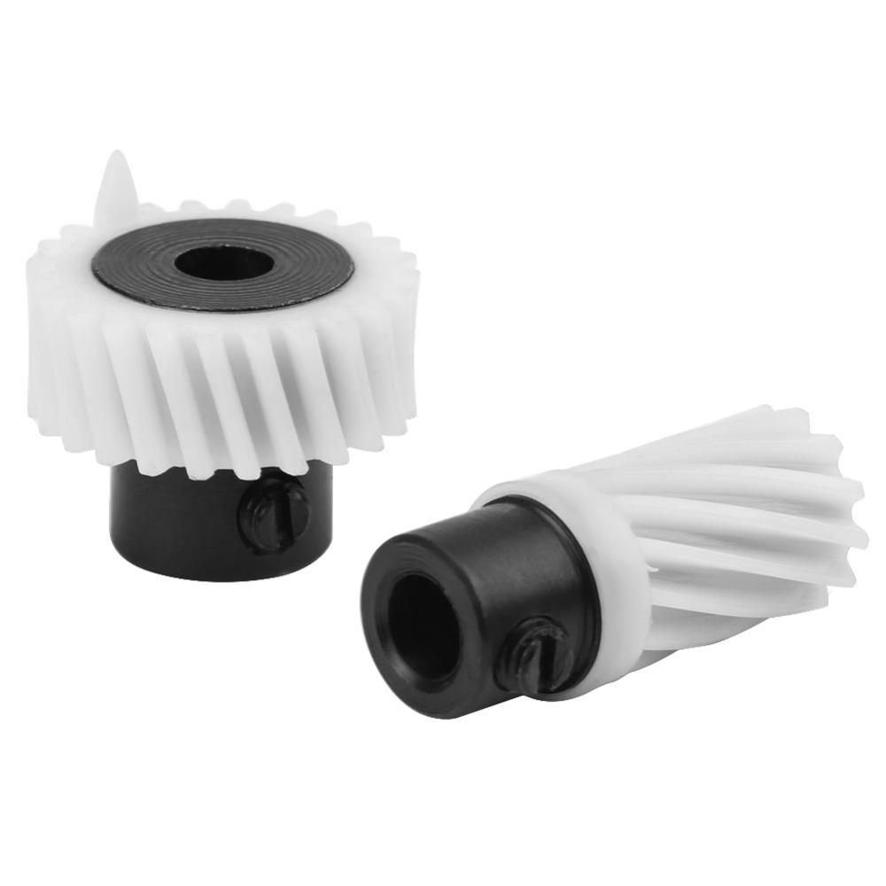 2pcs Plastic Sewing Machine Parts 2Pcs Kit Hook Drive Gear Feed Dog Drive Sewing Machine Repair