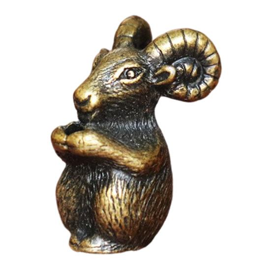 Мини-статуэтки зодиака, старинные китайские скульптуры животных зодиака фэн-шуй, микроландшафтный орнамент, сплав, чай, домашнее животное, украшение стола