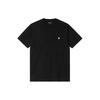 Carhartt WIP SS24 S/S Футболка Мэдисон Свободная Боковой Разрез Вышивка Круглый Вырез Короткий Рукав Футболка Унисекс Топы Черный I033000-0D2-XX