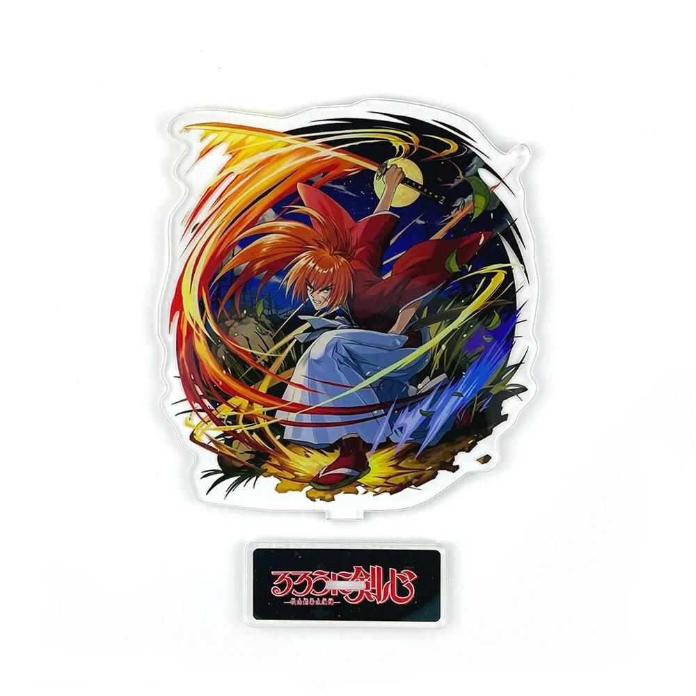 Rurouni Kenshin Himura Kenshin Battling Acrylic Stand Standee Toy Figure