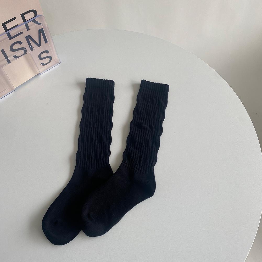 British Style Plaid Women Stockings Long Socks Japanese Style High School Students Thigh High Socks Girls Kawaii Cute Knee Socks