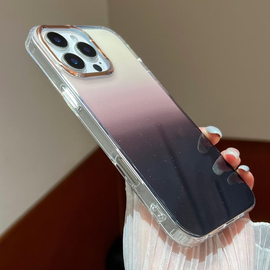 Градиентная сверкающая пудра «Звездное небо» для чехла Apple 16 для iPhone 15 Promax, легкий роскошный 14, защитный чехол с передовым дизайном