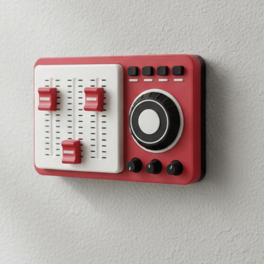 3 Switches Light Switch Guard Covers Creative Switch Frame Cover Children Bedroom