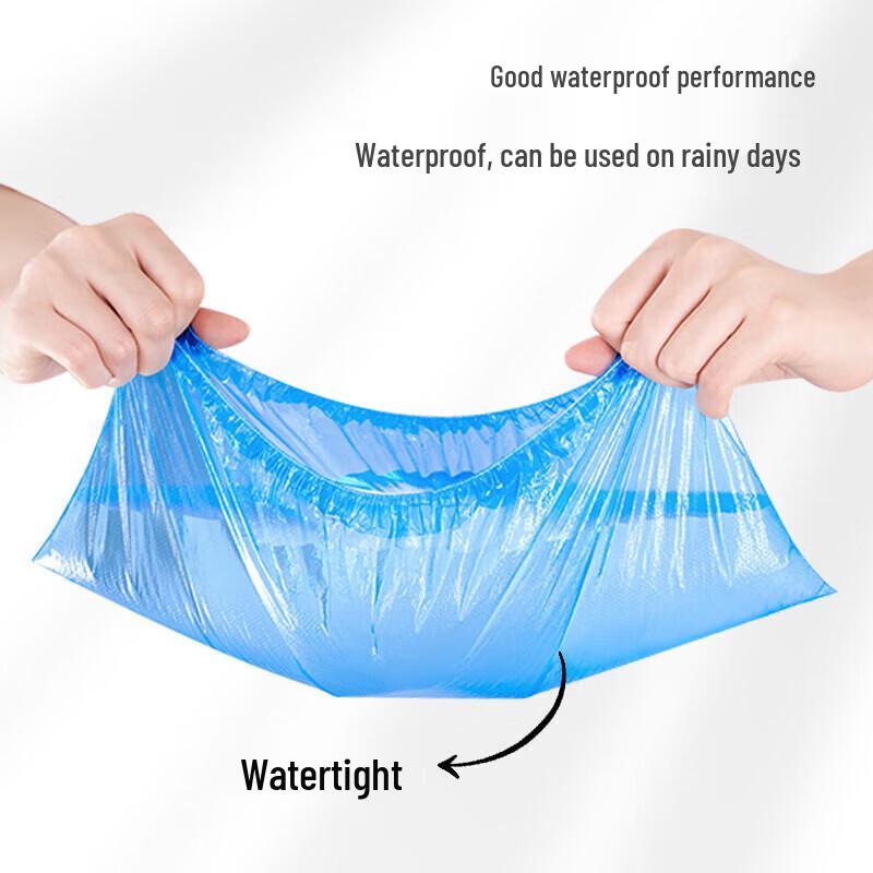 Утолщенные одноразовые бахилы