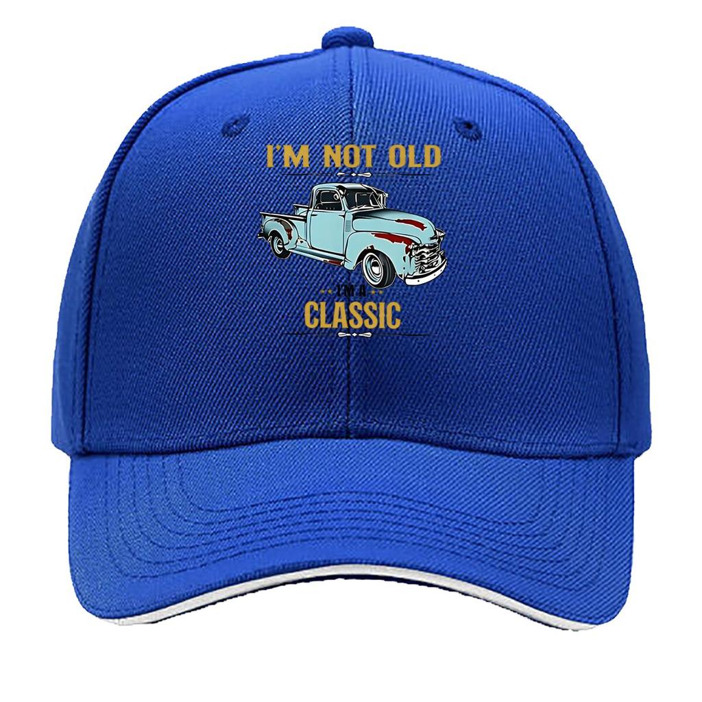 Unisexs Retro Distressed Snapback Cap AllSeason Casual Hat for Young Unisex Iconic Hole Design Ea Sandwich Baseball Cap