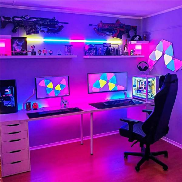 15M 10M 5M Светодиодная лента RGB USB Гибкая лампа Лента Диод 28350 5050RGB Кабель Bluetooth Управление DC 5 В Настольный экран ТВ Фоновое освещение