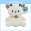 Rabbit Cat Panda Plush Toys With Lace Scarf Decoration For Kids Gift Giving