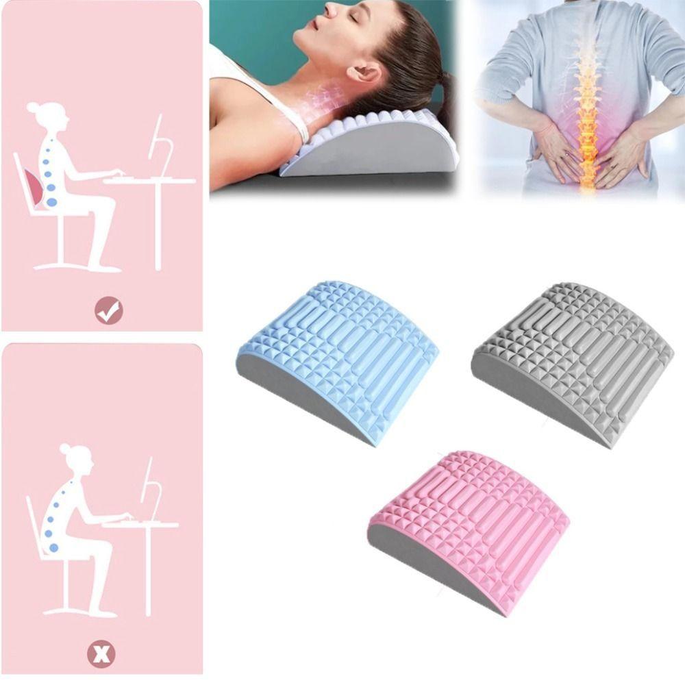 TPE Cervical Memory Pillow EVA Spine Support Corrector New Back Stretcher  Unisex