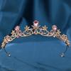 Bridal Crown Headdress Modern Simple Baroque Crystal Crown Hair Accessories Wedding Dress Accessories